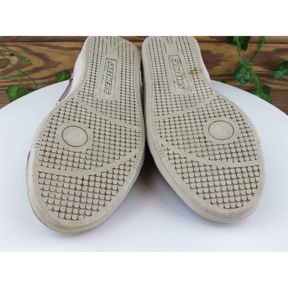 SKECHERS‎ Size 8.5 Sneaker Brown Synthetic Medium (B, M) Zip Women - Picture 11 of 11